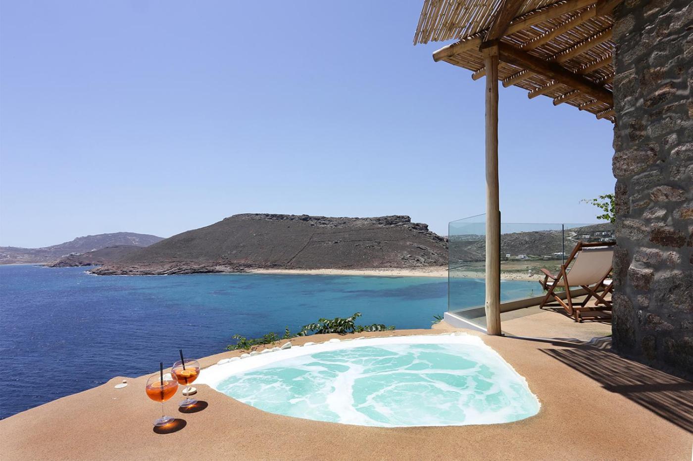 Albatros Club Mykonos Hotel Panormos  Exterior foto