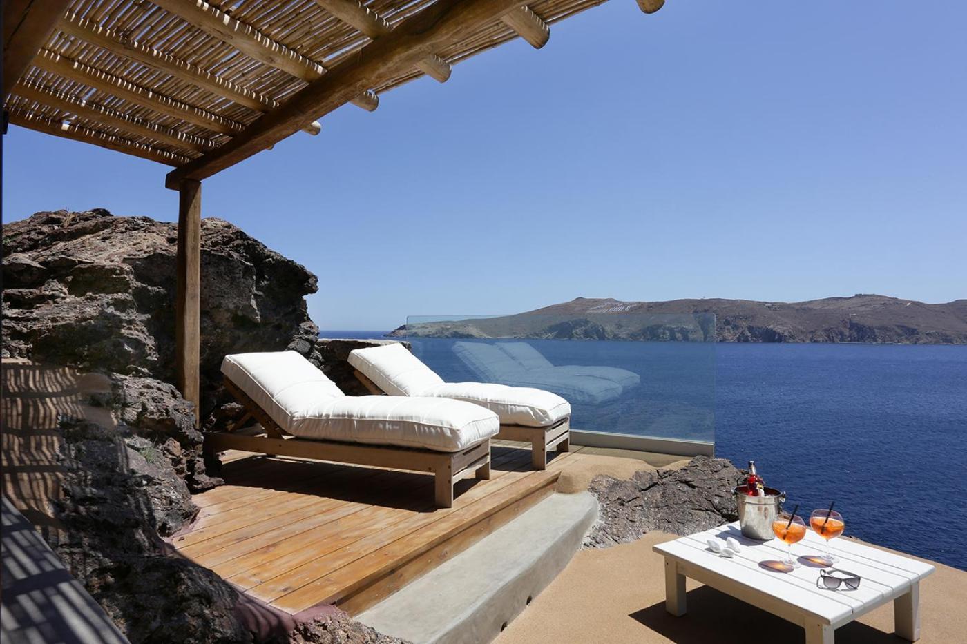 Albatros Club Mykonos Hotel Panormos  Exterior foto