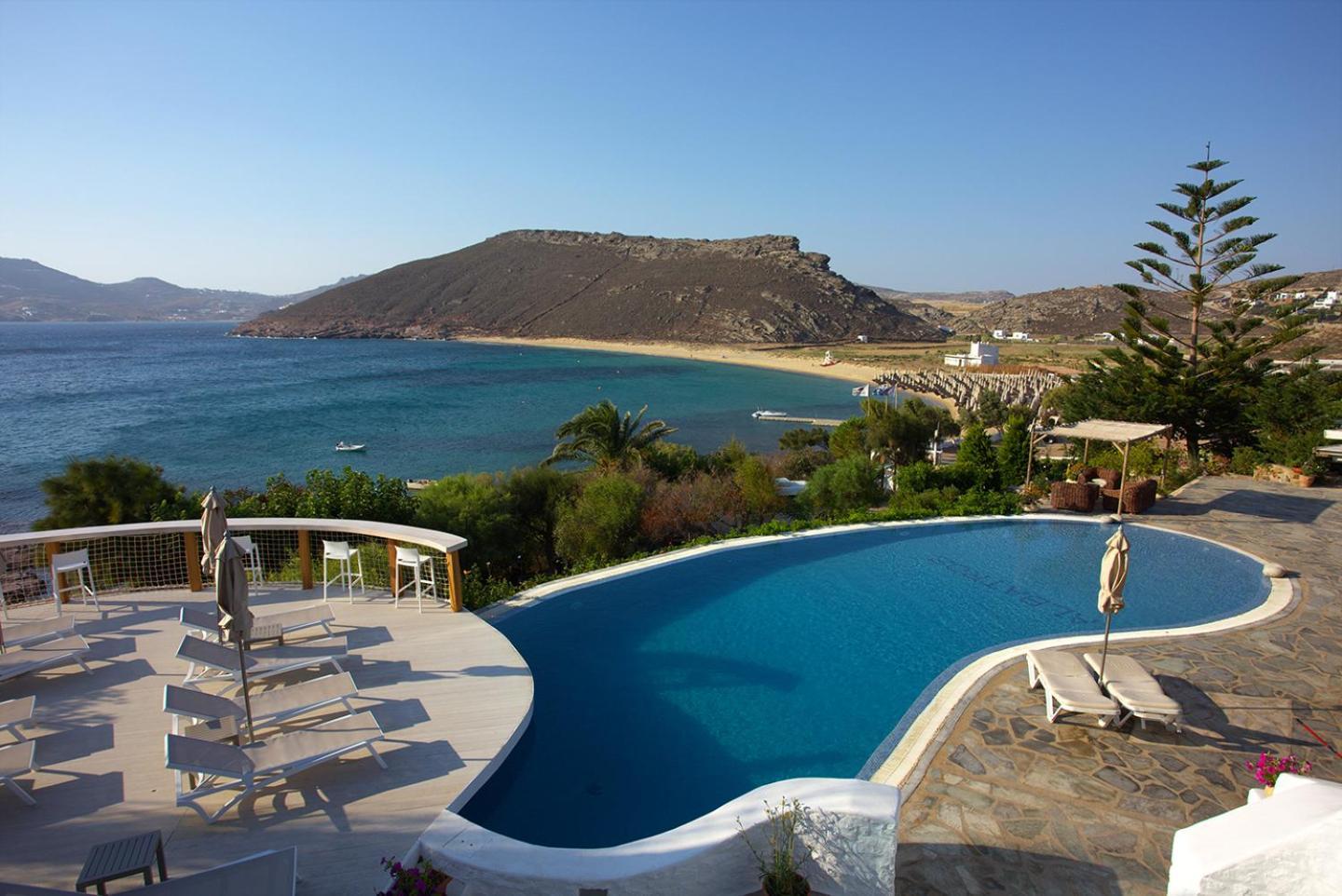 Albatros Club Mykonos Hotel Panormos  Exterior foto